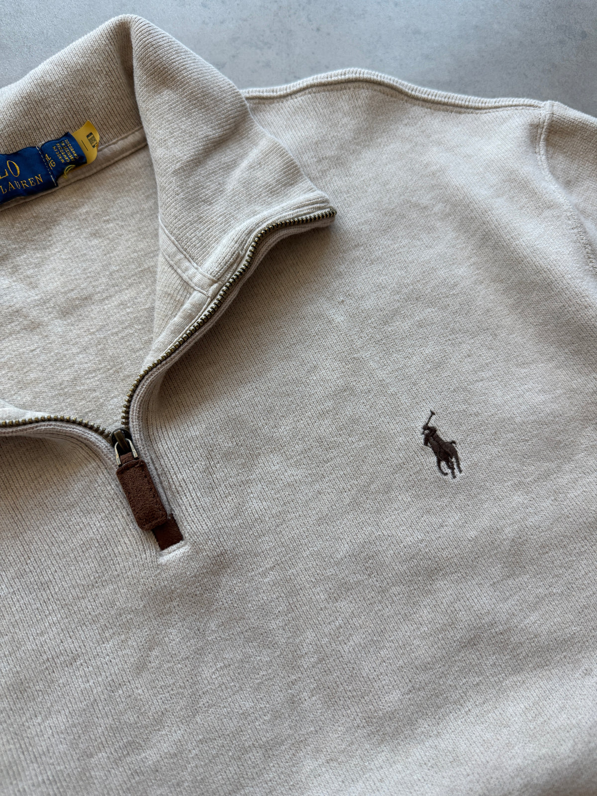 Polo by Ralph Lauren retro muški 1/4 zip džemper (XL)