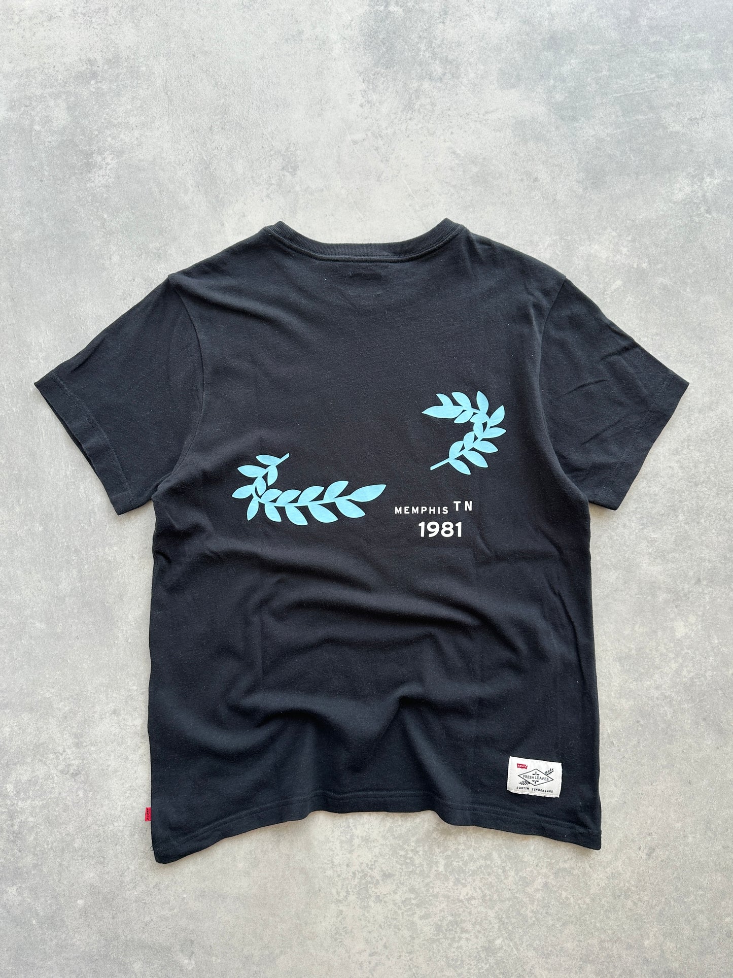 Levis x Justim Timerlake muška crna majica (M)