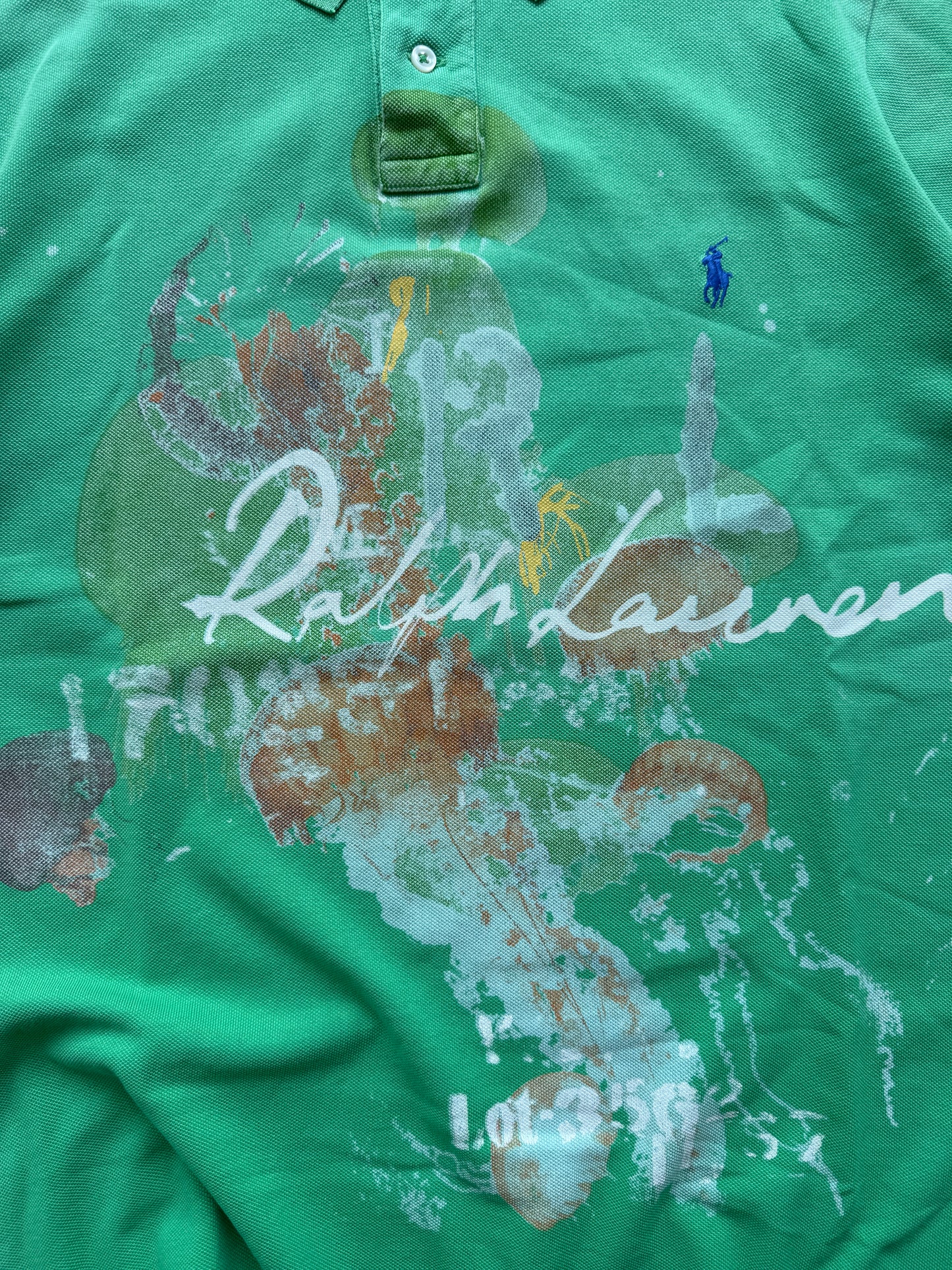 Polo by Ralph Lauren muška vintage zelena majica (L)