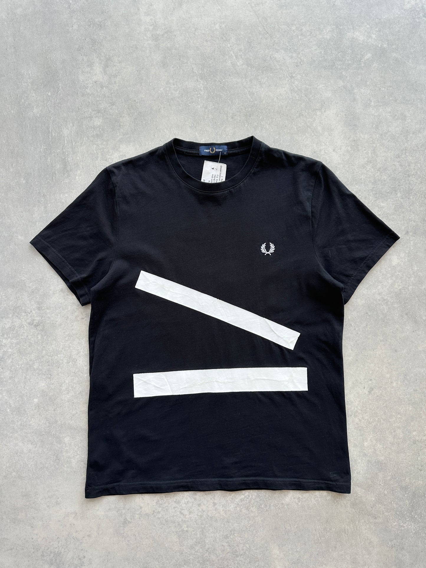 Fred Perry muška crna majica (M)