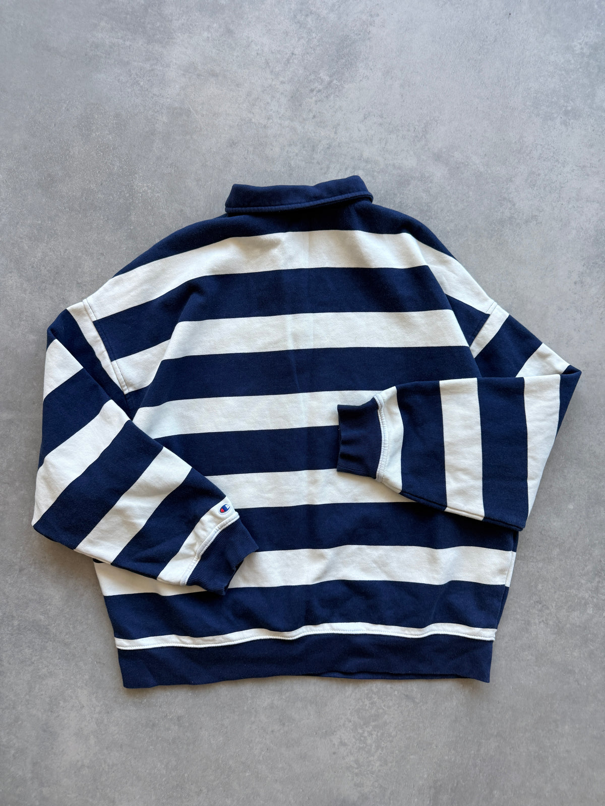 Champion retro muška prugasta dukserica (XL)