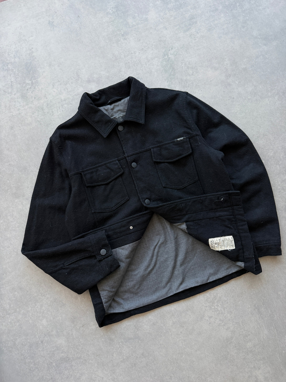 Hugo Boss vintage muška vunena jakna (M)