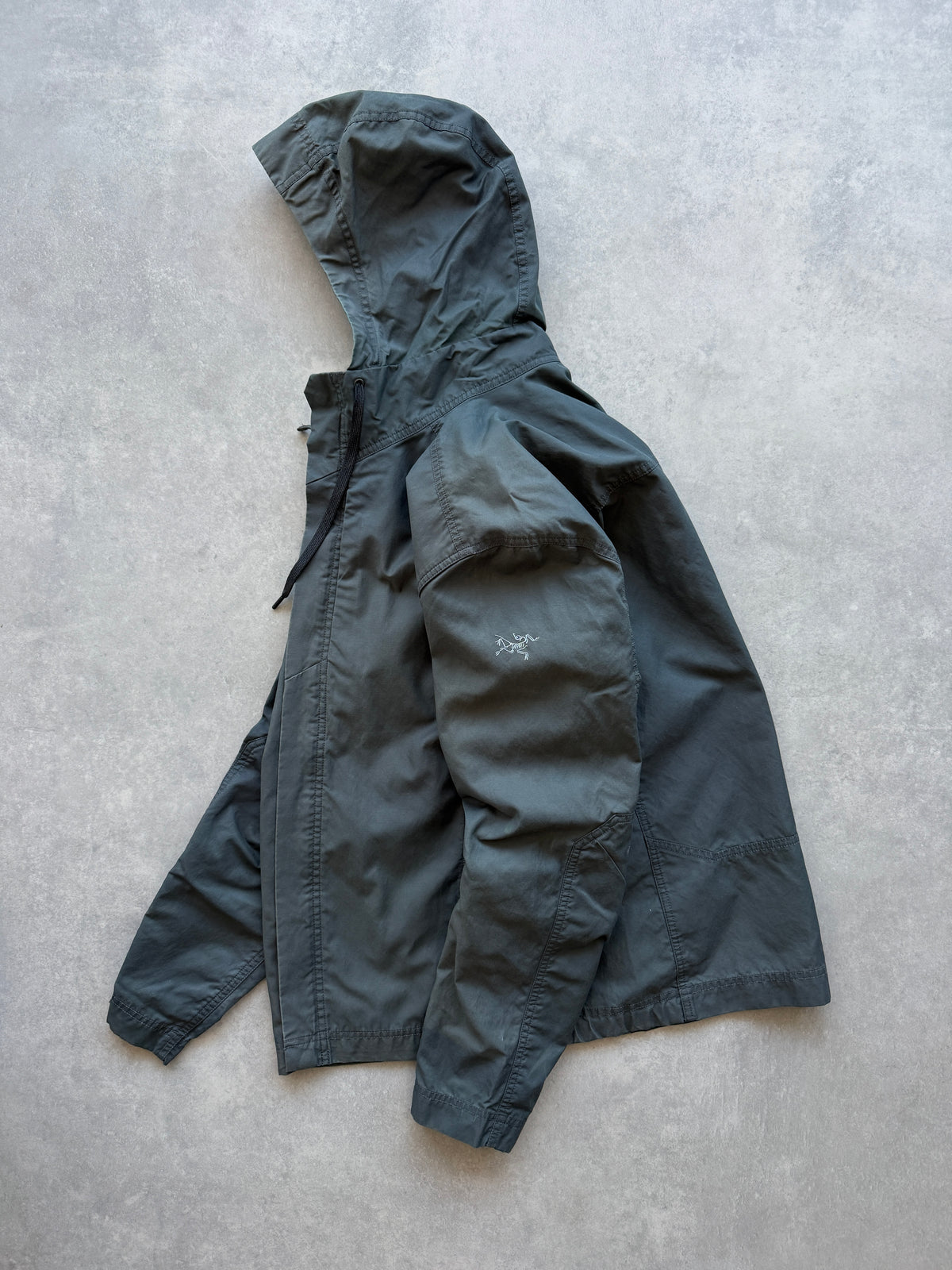 Arcteryx Waylay Waxed Cotton muška siva jakna (M)