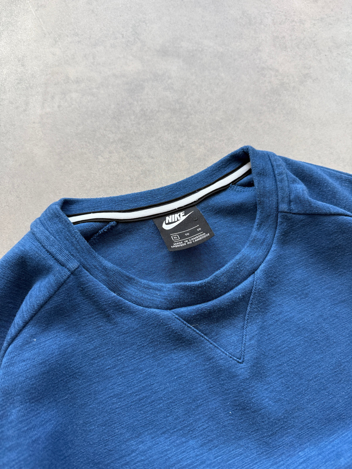 Nike muška basic plava dukserica (XL)