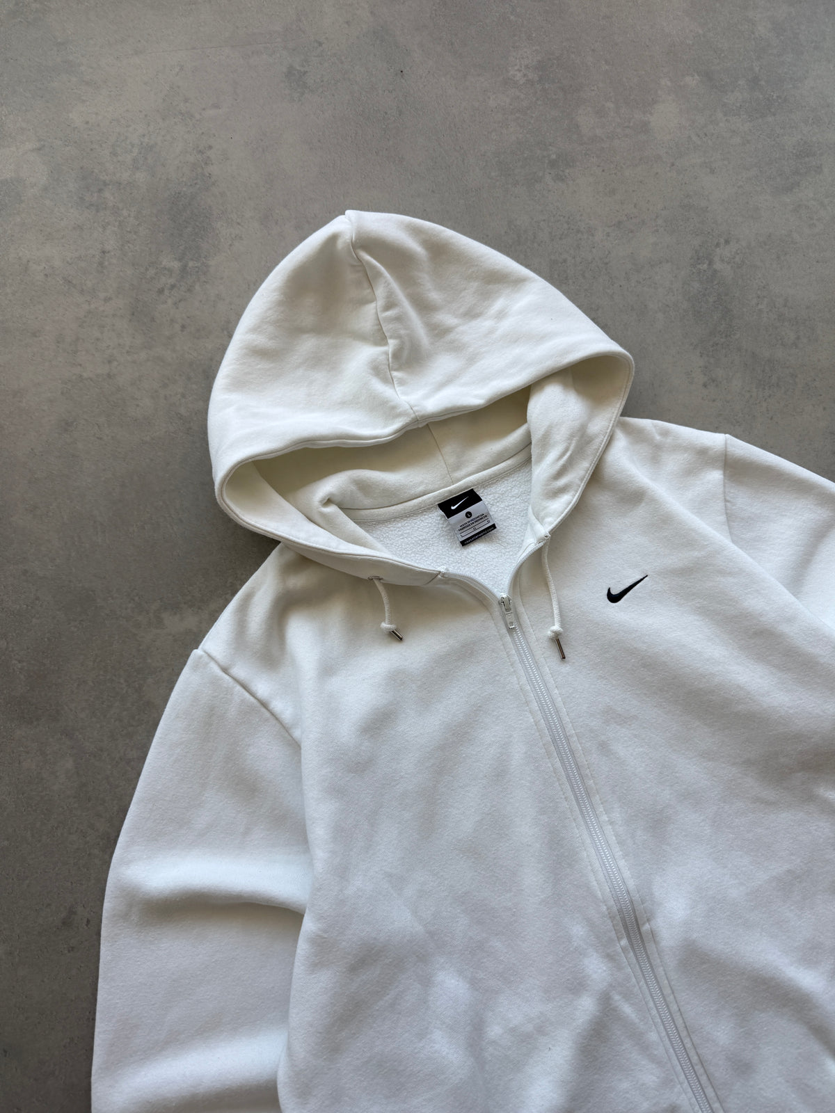 Nike muška basic bijela zip dukserica (L)