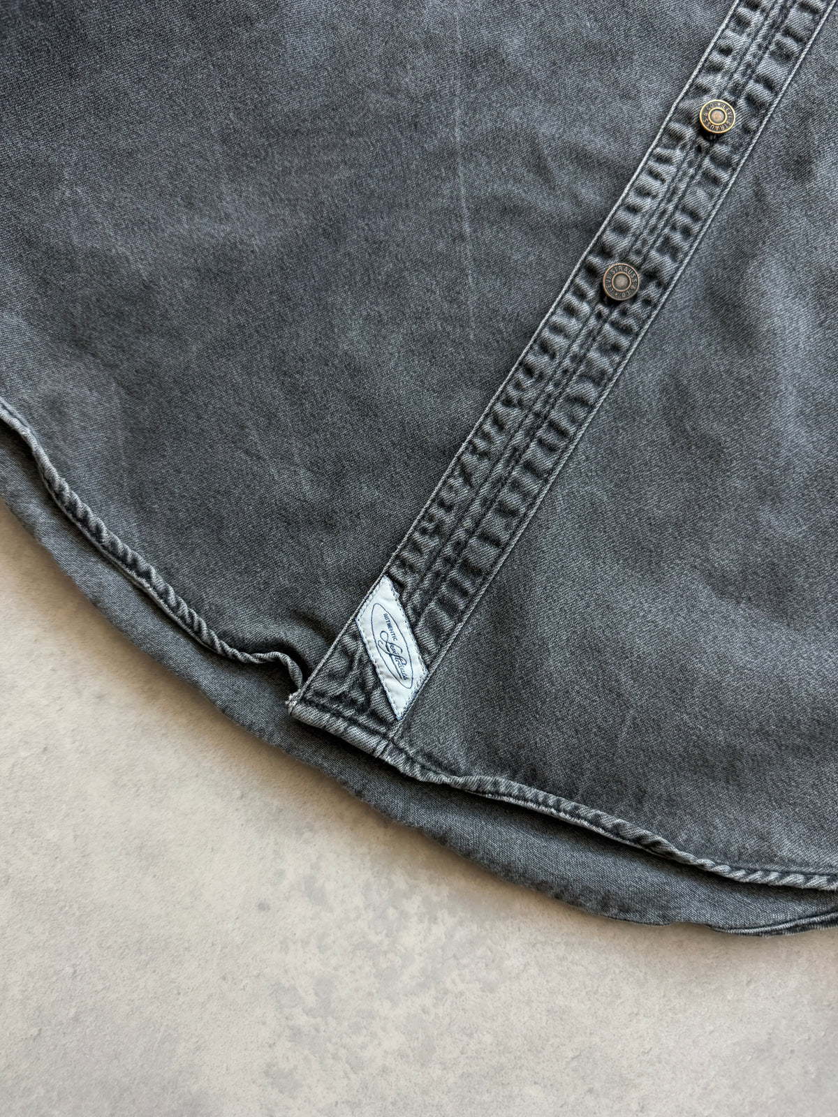Levis vintage 90s muška washed black košulja (S)