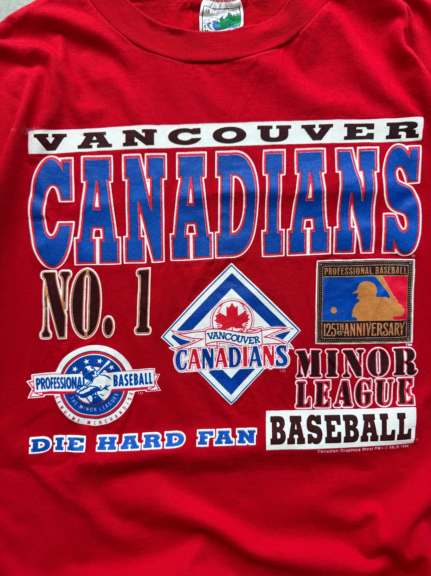MLB Vancouver Canadians vintage 1994 muška majica (L)