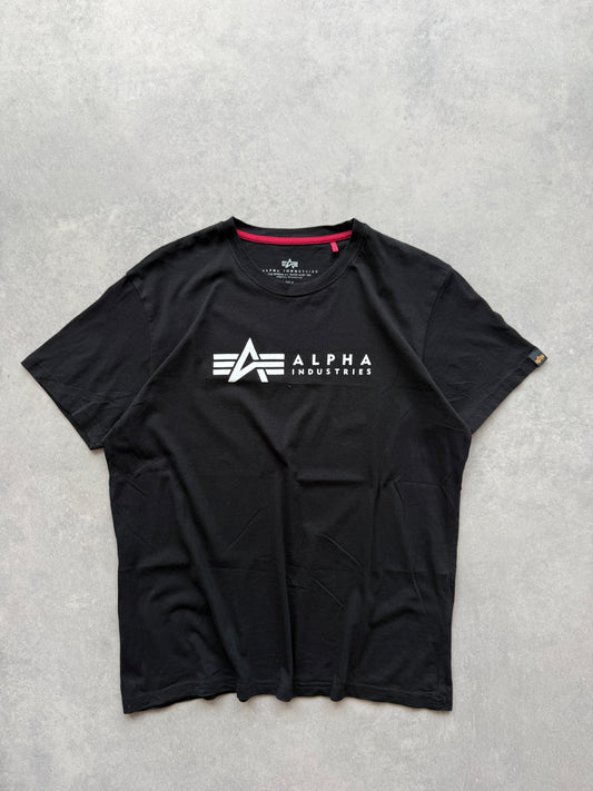 Alpha Industries muška crna majica (M)