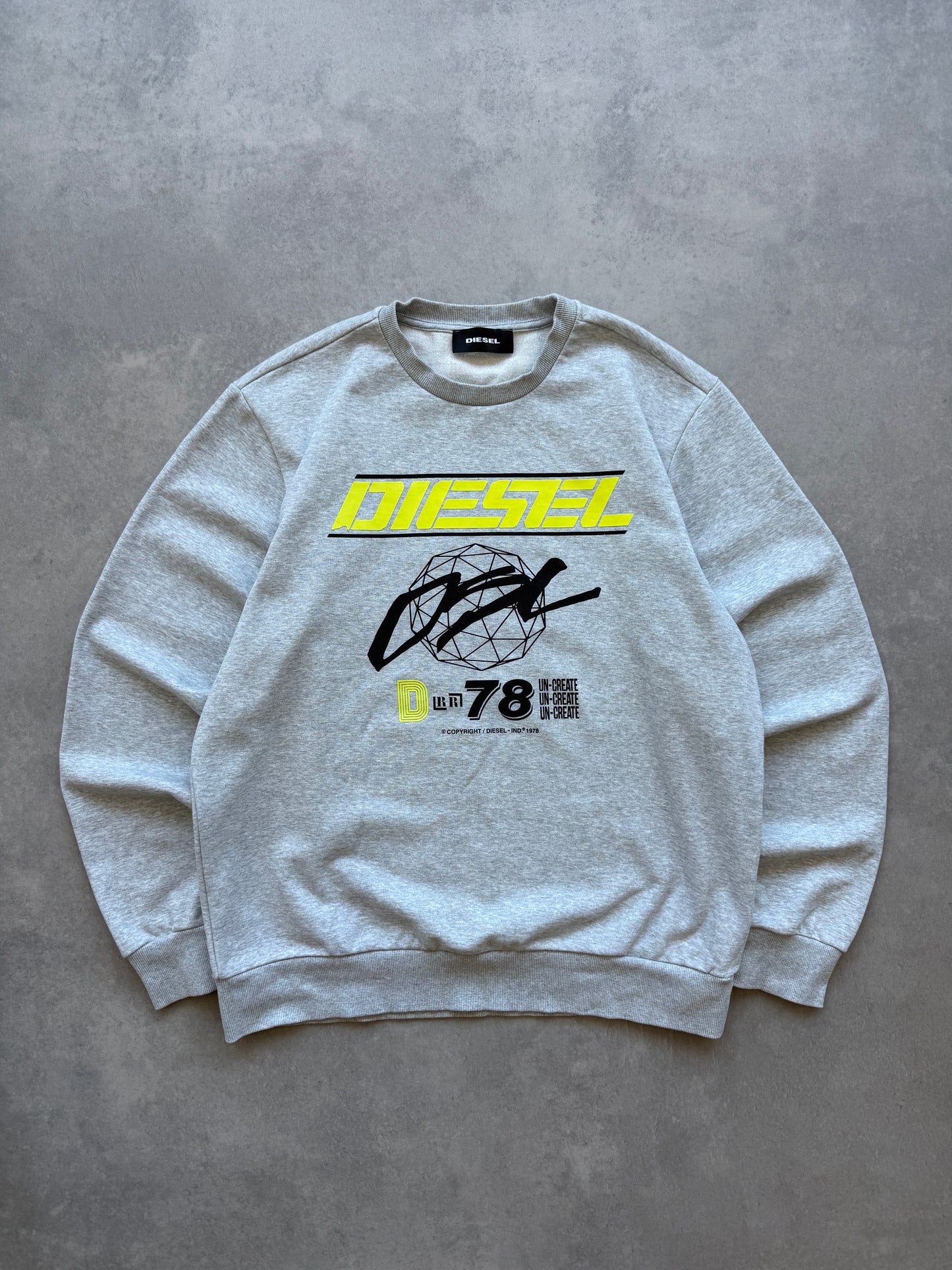 Diesel muška siva dukserica (XL)