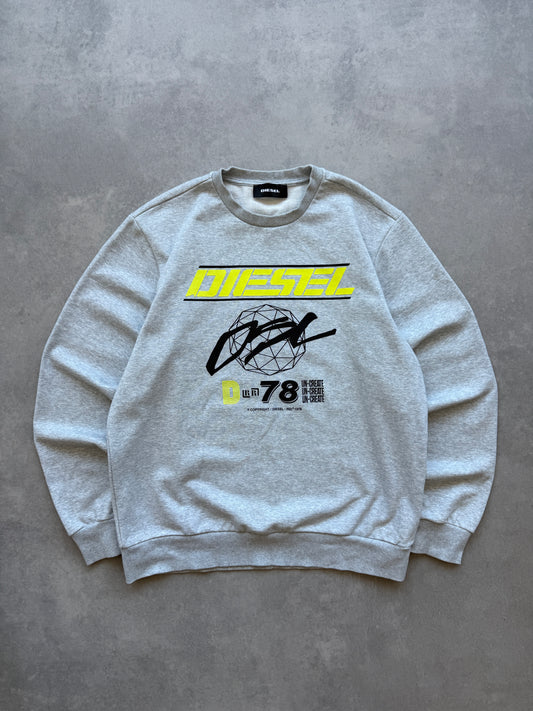 Diesel muška siva dukserica (XL)