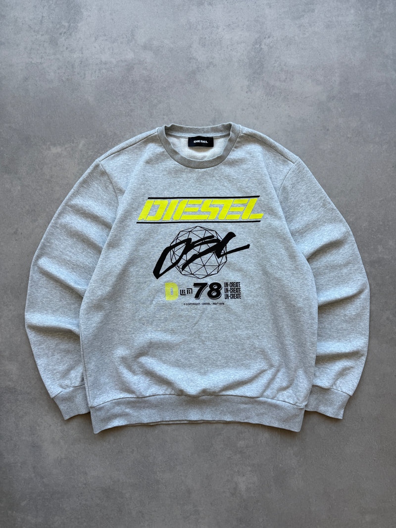 Diesel muška siva dukserica (XL)