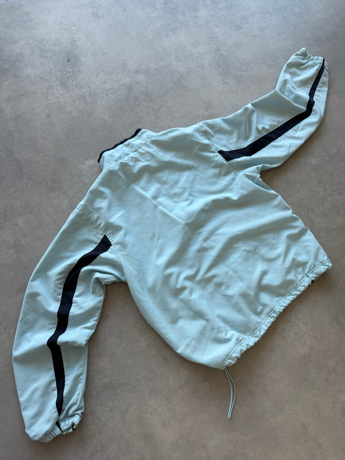Reebok vintage ženska plava šuškava dukserica (XL)