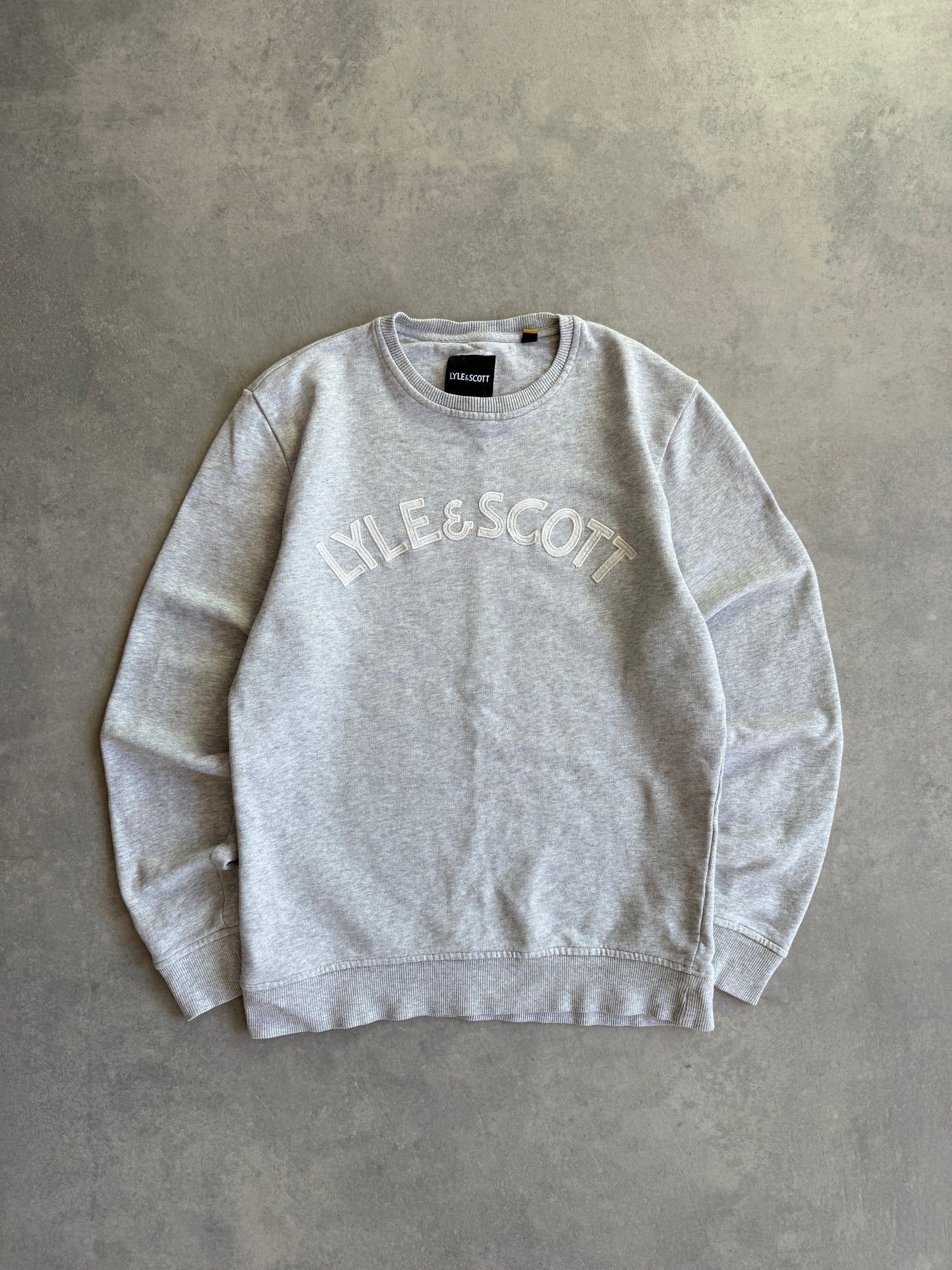 Lyle & Scott muška basic siva dukserica (S)