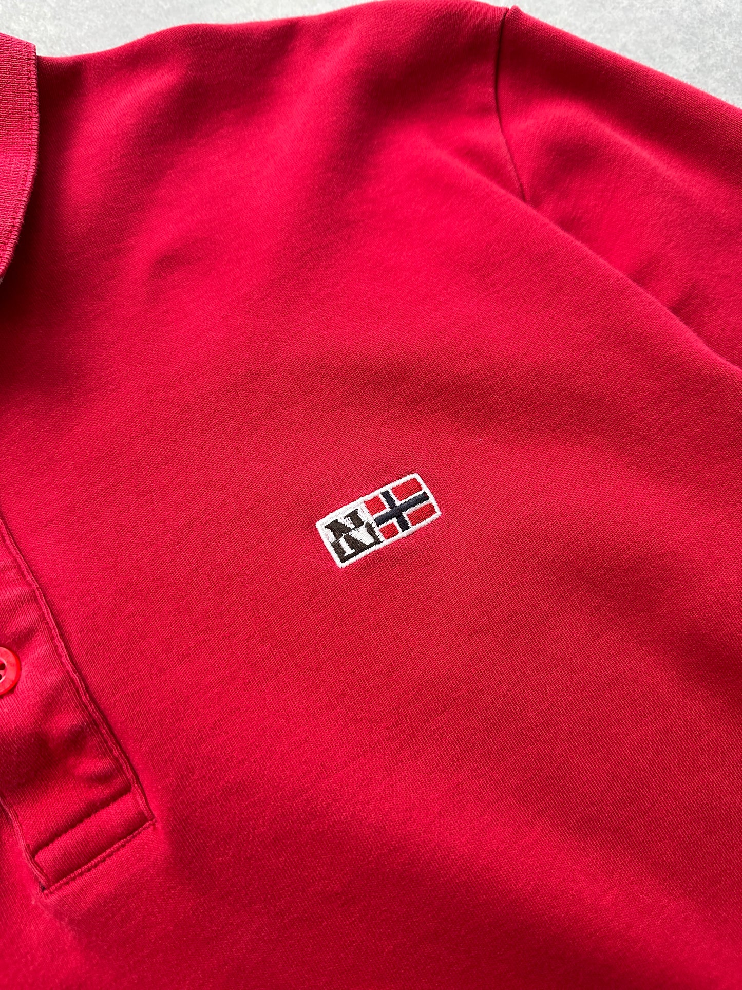 Napapijri muška crvena polo majica (M)