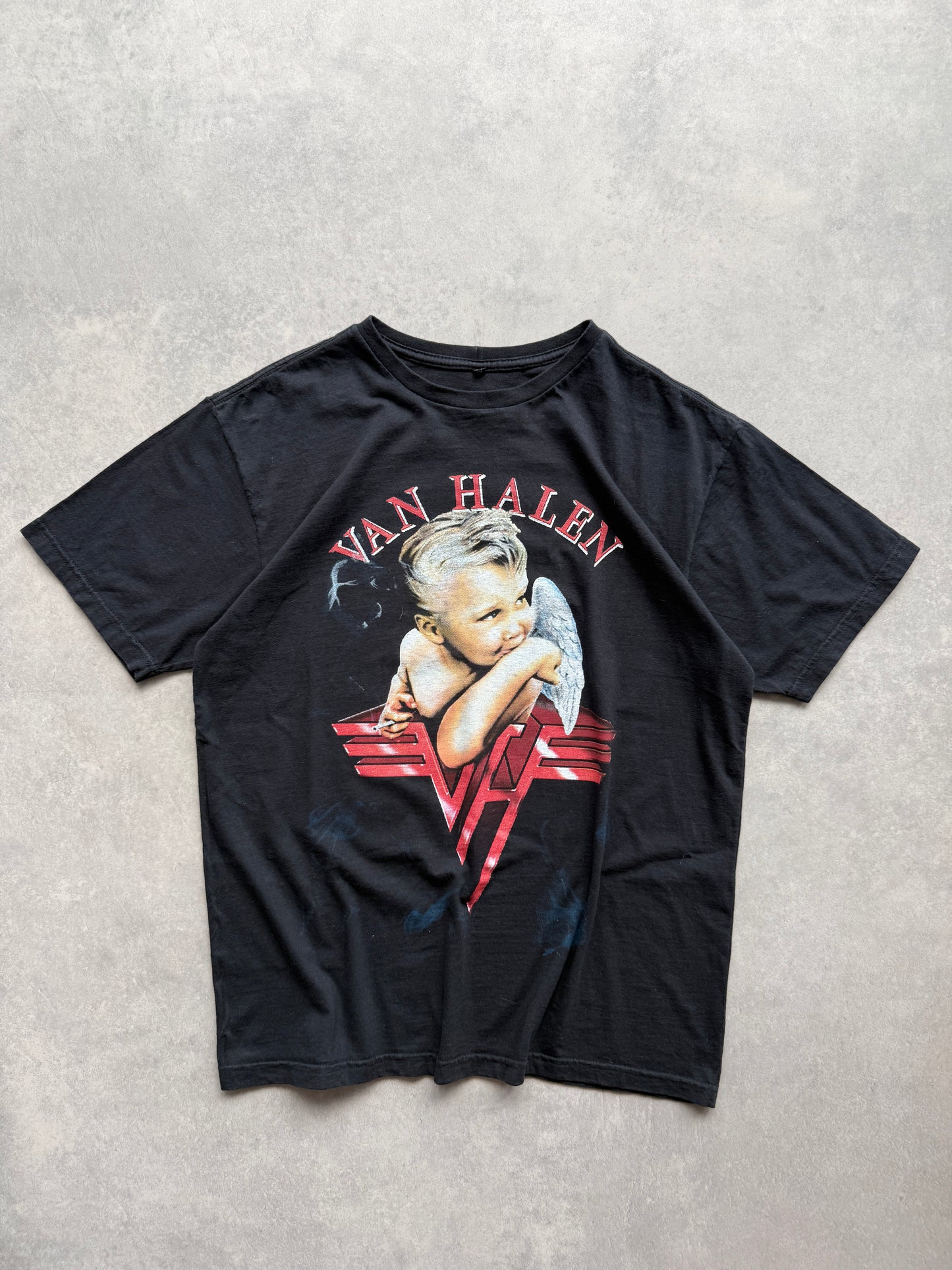 Van Halen retro muška crna bend majica (M)