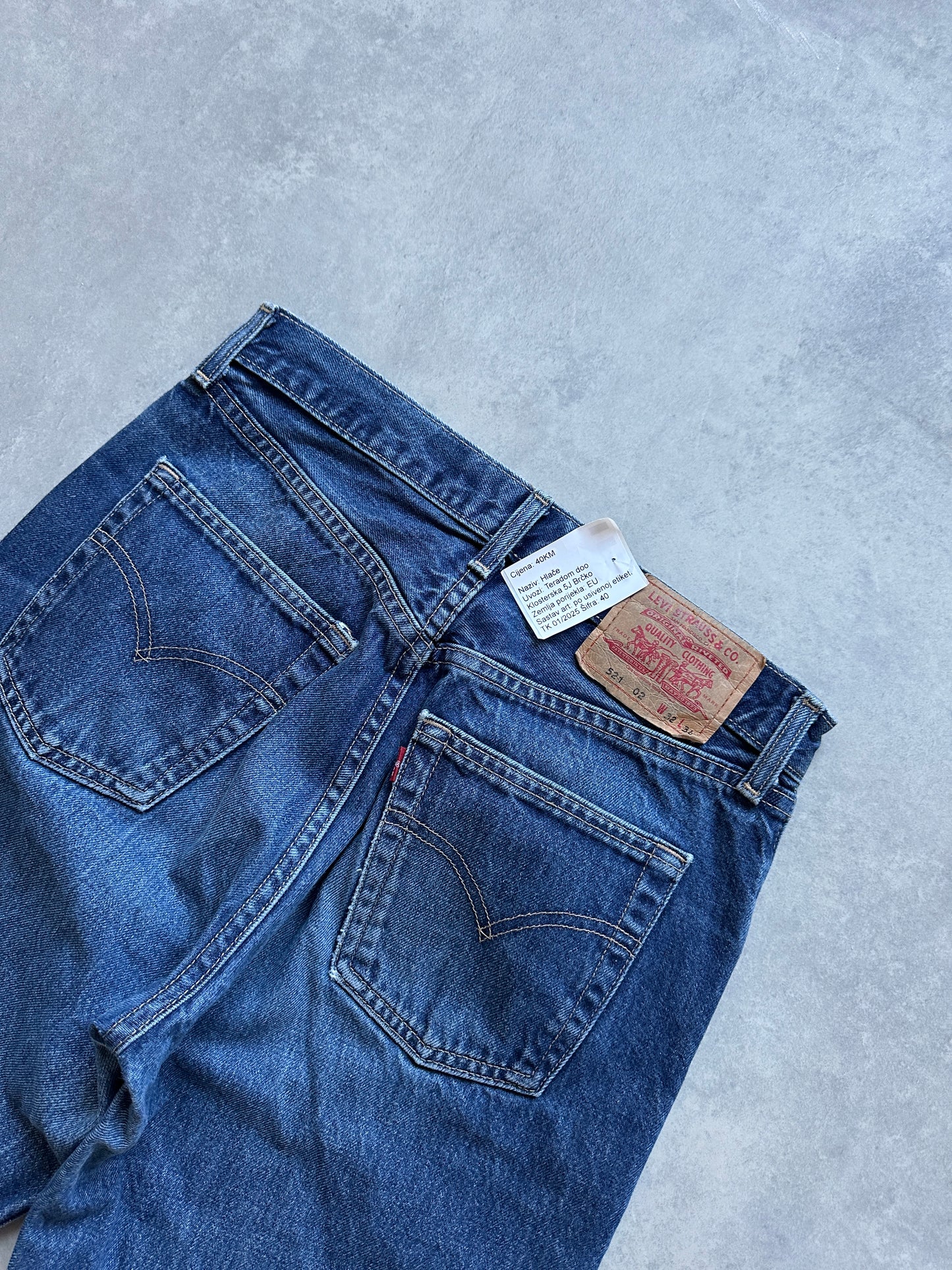 Levis 521 muške farmerke (32x34)