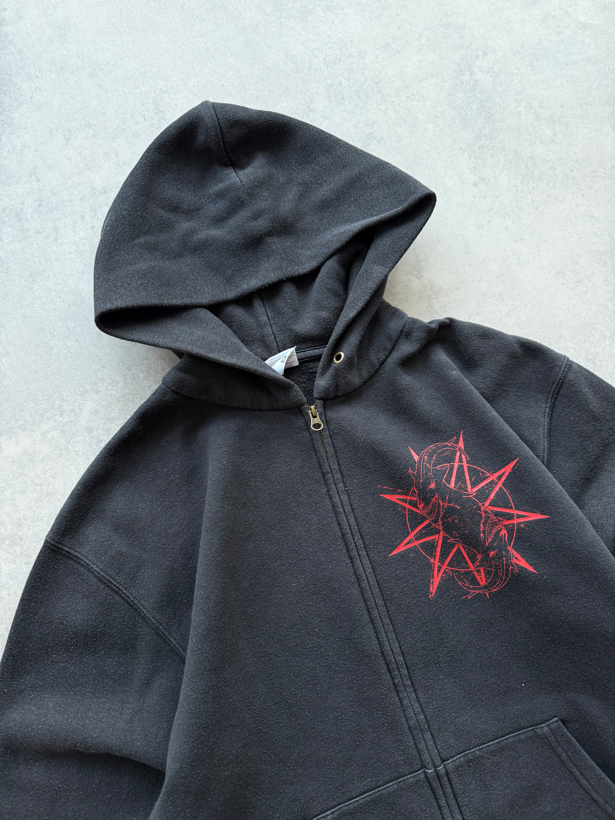 Slipknot vintage muška crna zip dukserica (S)