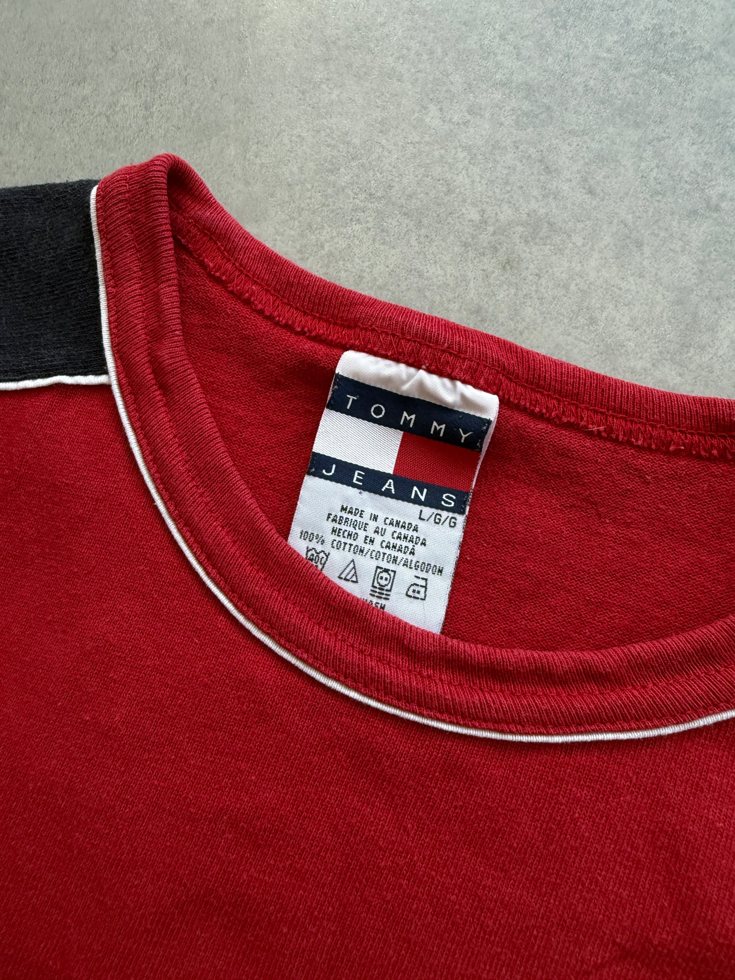 Tommy Jeans vintage muška crvena majica (M)