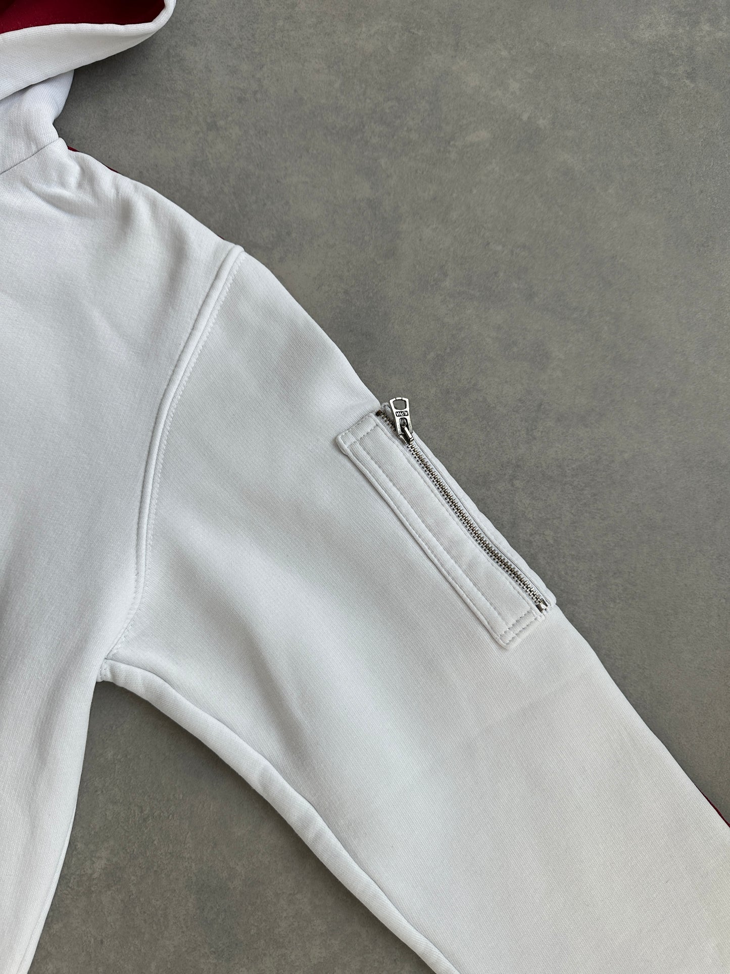 Alpha Industries muška bijela dukserica (S)