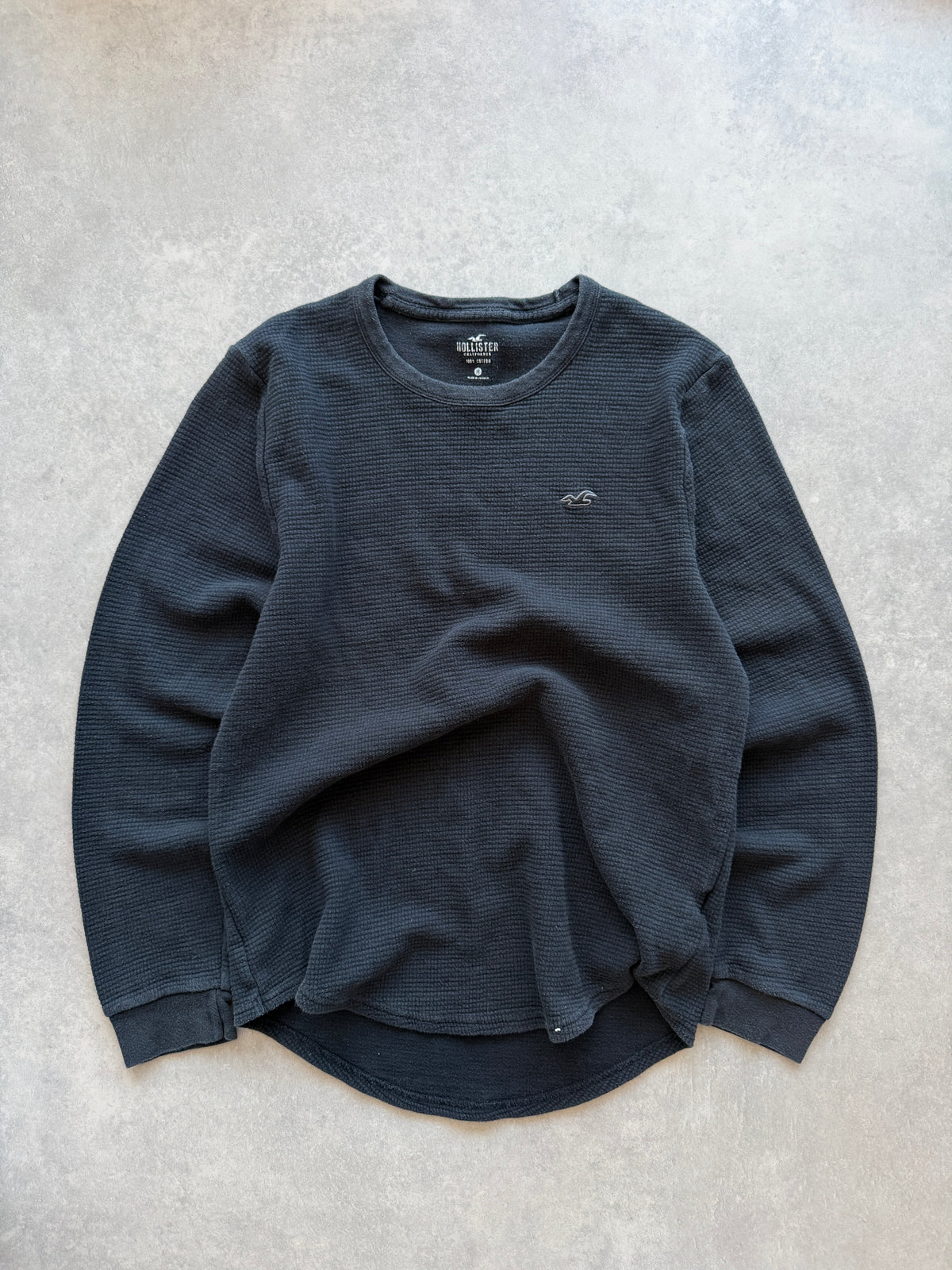 Hollister Y2K muška crna majica (M)