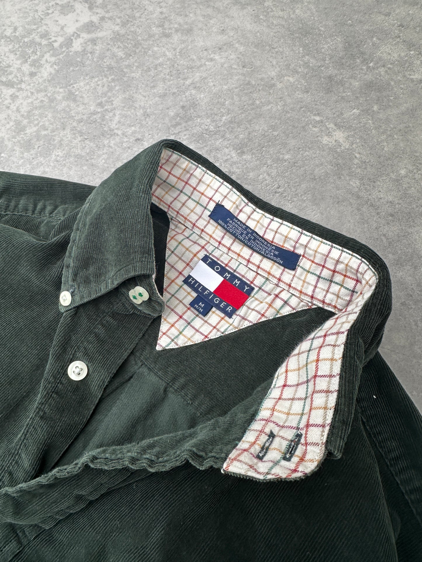 Tommy Hilfiger vintage muska samtana kosulja (M)