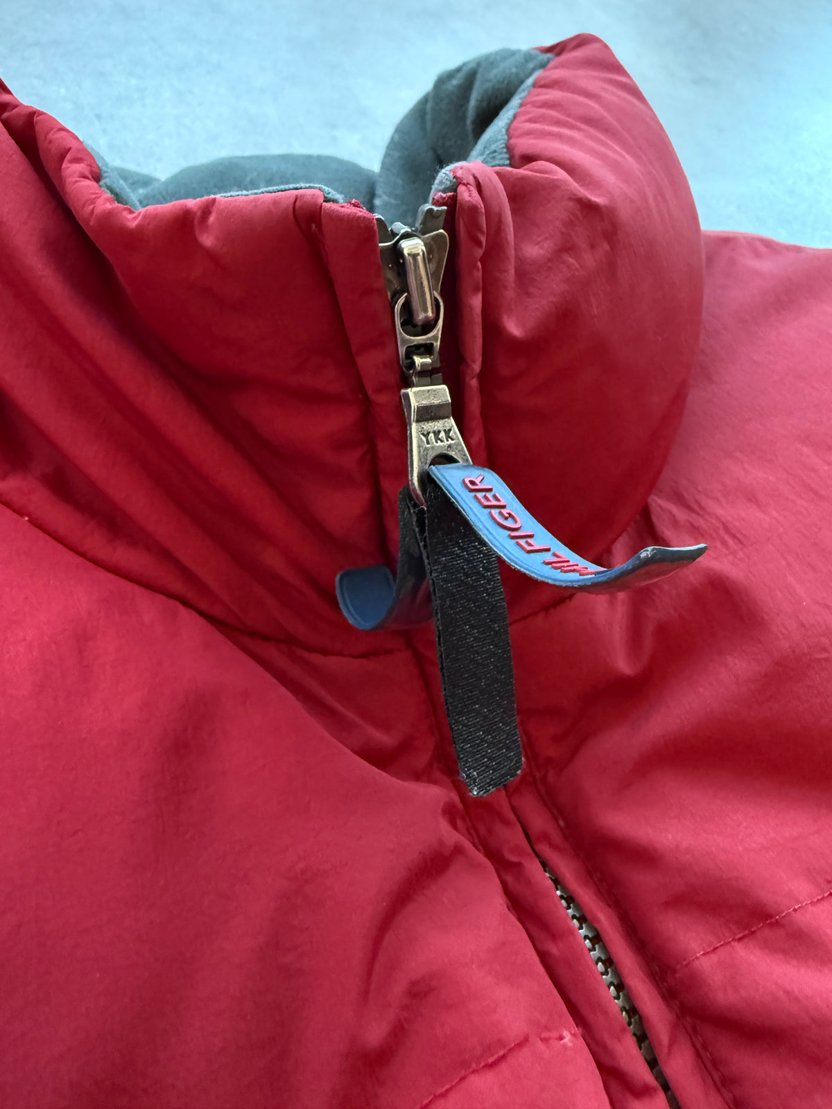 Tommy Hilfiger vintage muška perjana puffer jakna (XL)