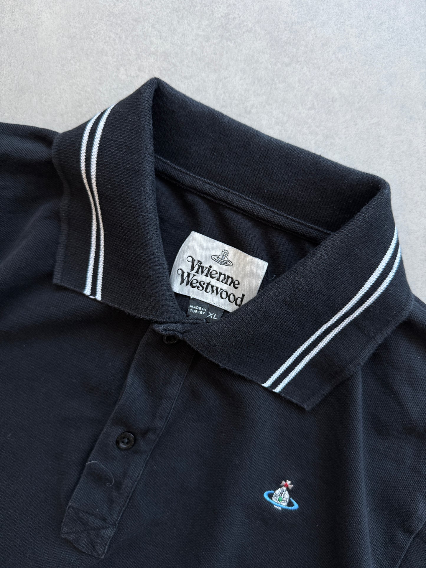 Vivienne  Westwood muška crna polo majica (XL)