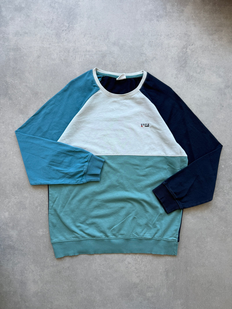 USPA muška basic tanka dukserica (L)