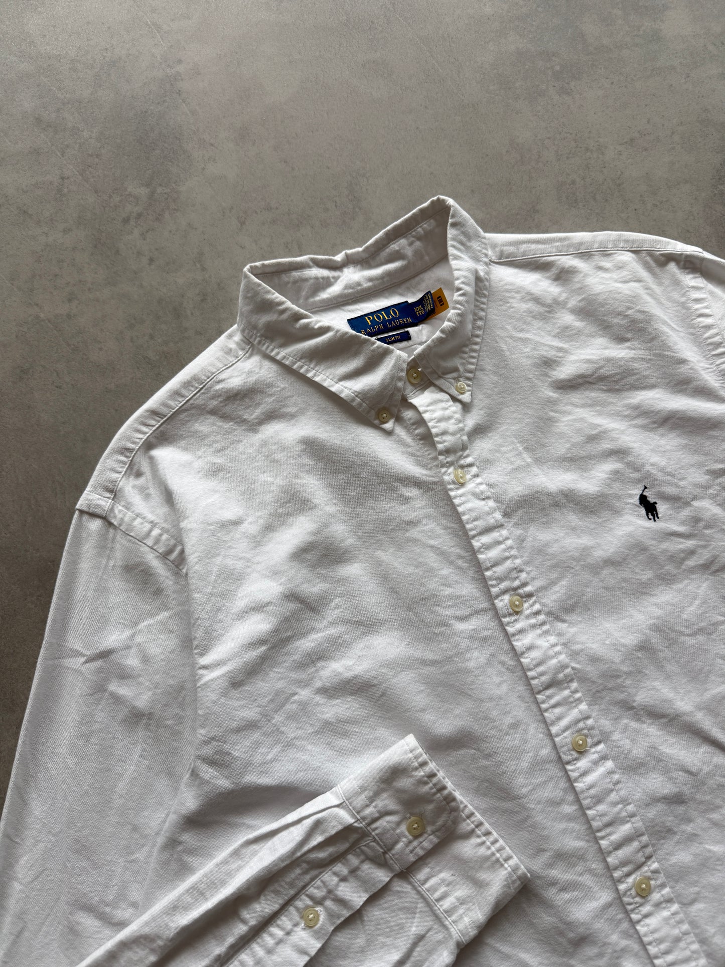 Polo by Ralph Lauren muška bijela slim fit košulja (XXL)