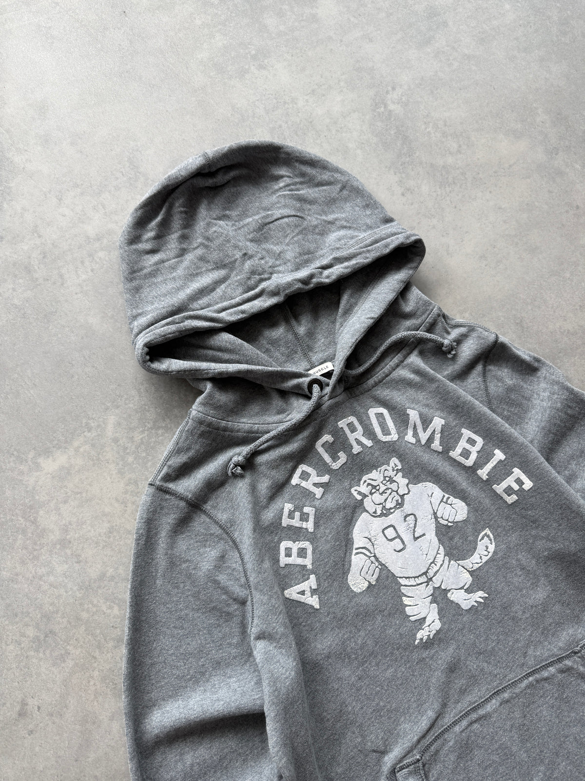 Abercrombie & Fitch muška siva slim fit dukserica (M)