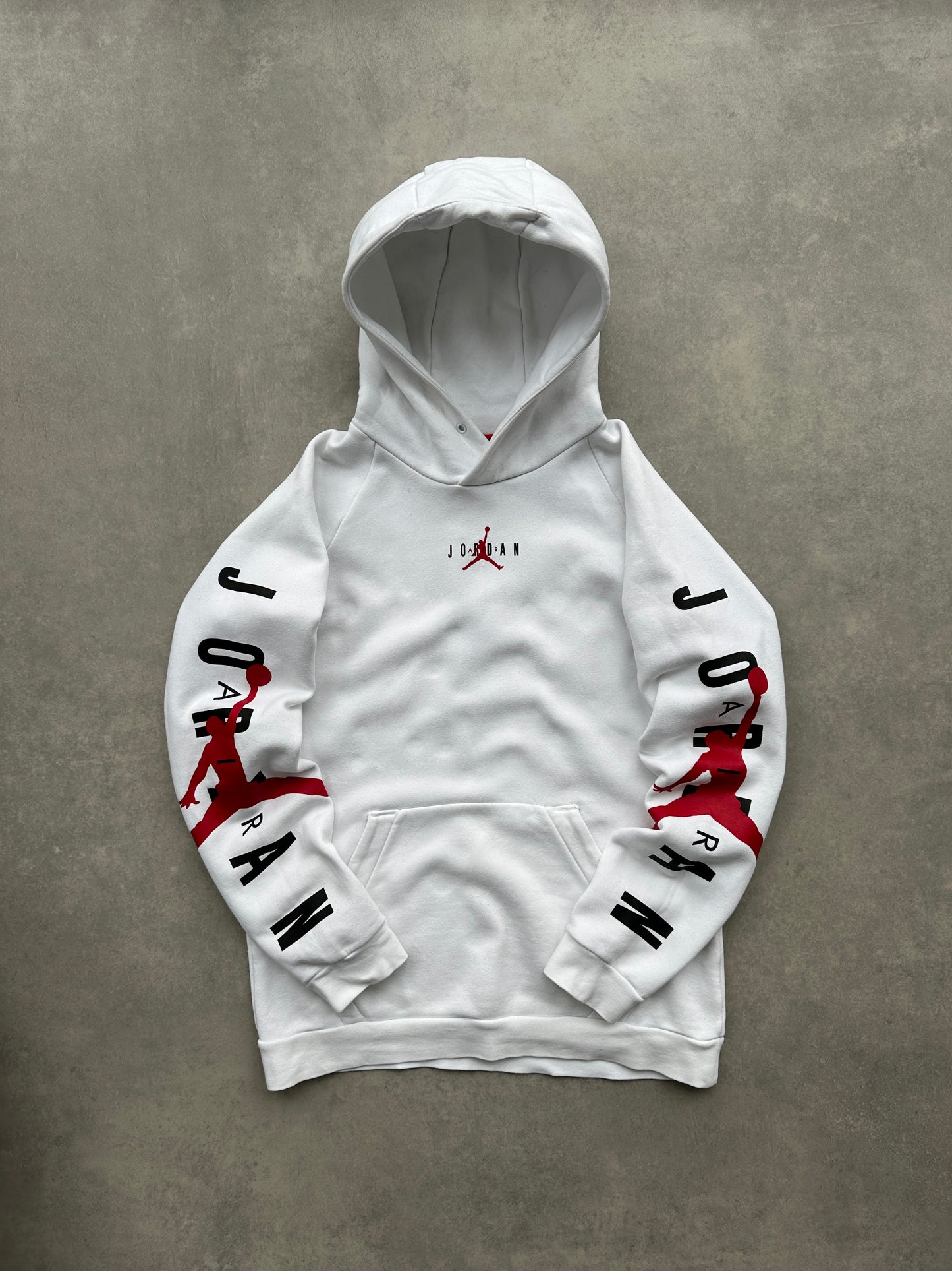 Nike Air Jordan muška bijela dukserica (S)