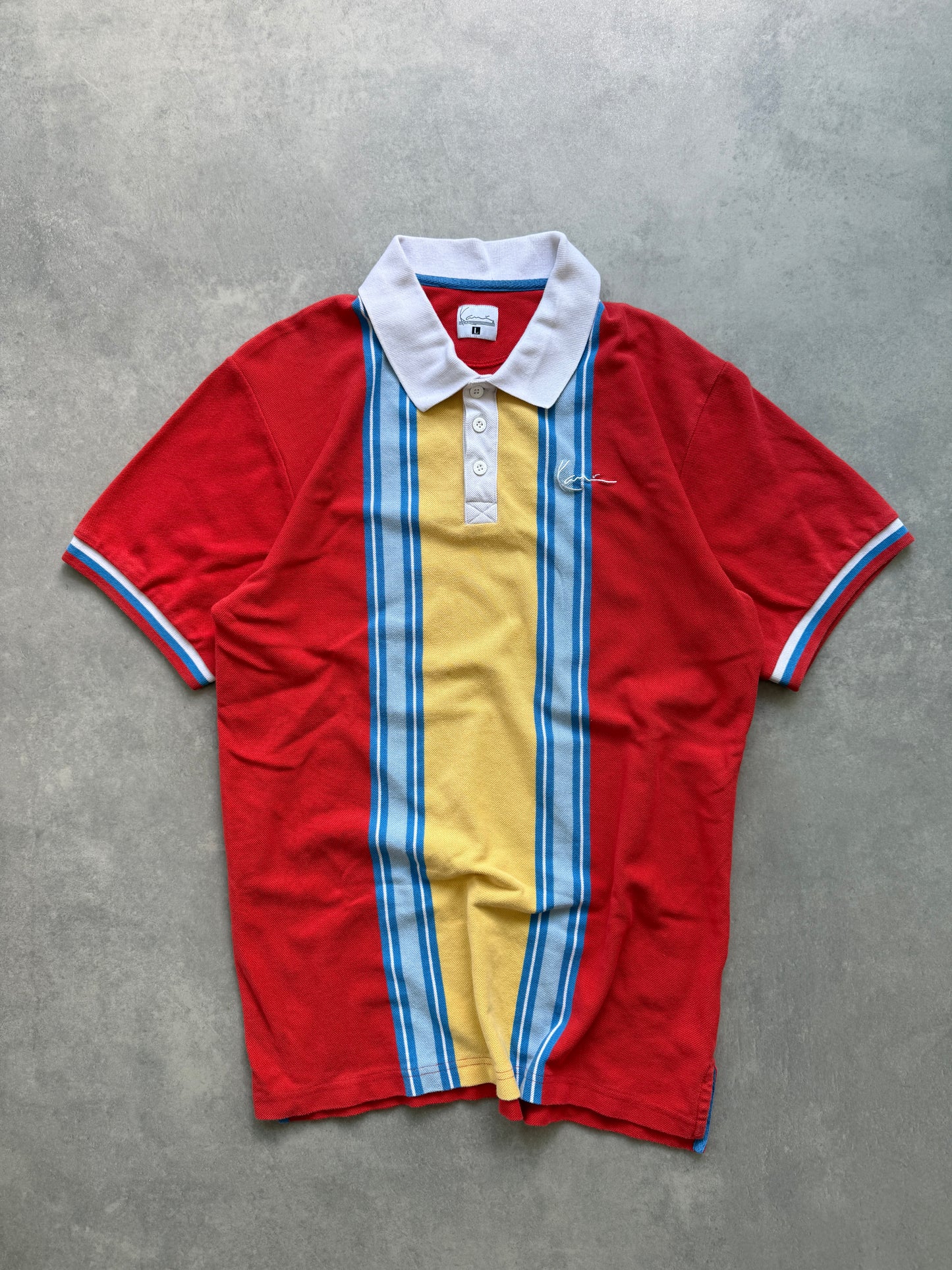 Karl Kani muška color block polo majica (L)