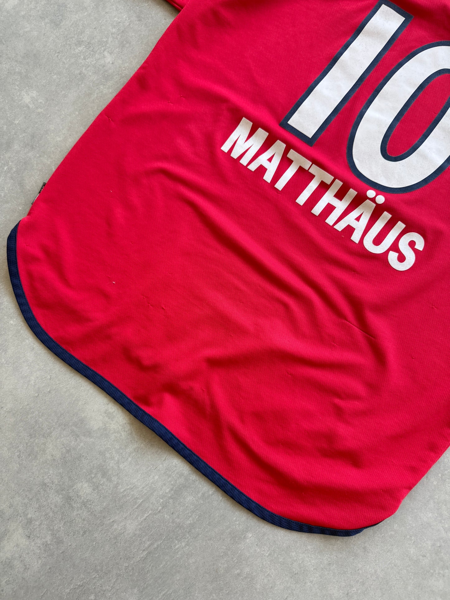 Adidas x Bayern Munchen 99/01 Home Kit Lothar Matthaus vintage muški dres (L)