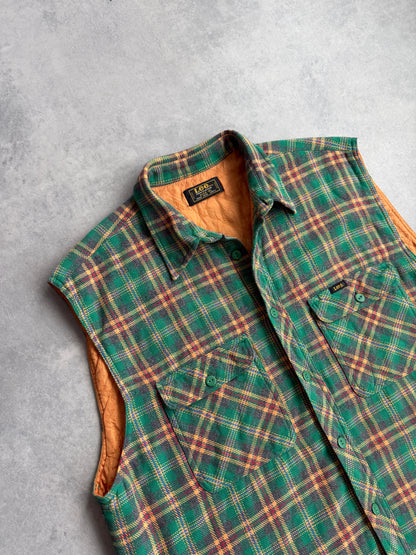 Lee vintage muški karirani prsluk (XL)