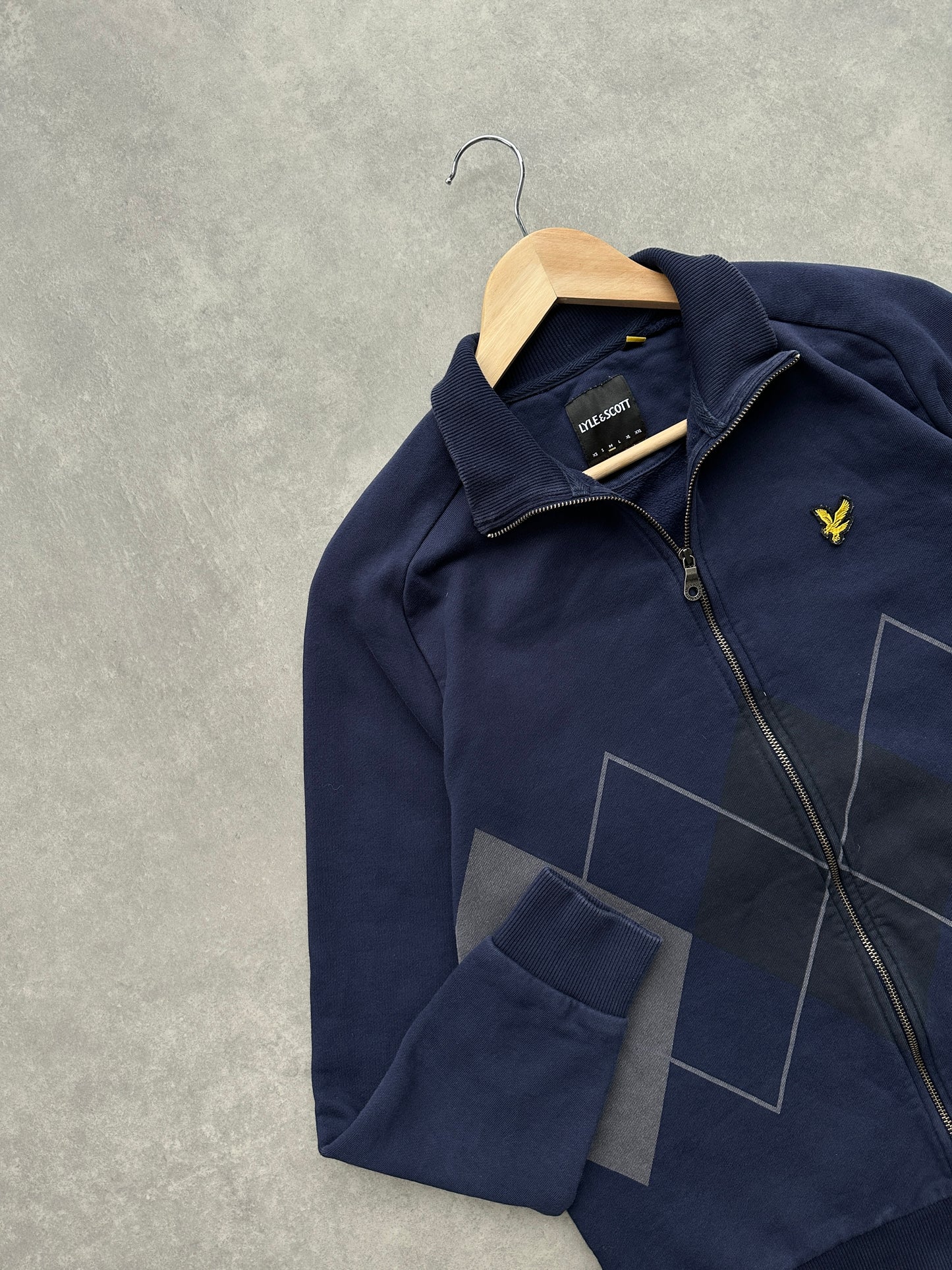 Lyle & Scott muška navy plava dukserica (M)