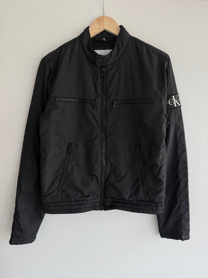 Calvin Klein muška crna bomber jakna (M)