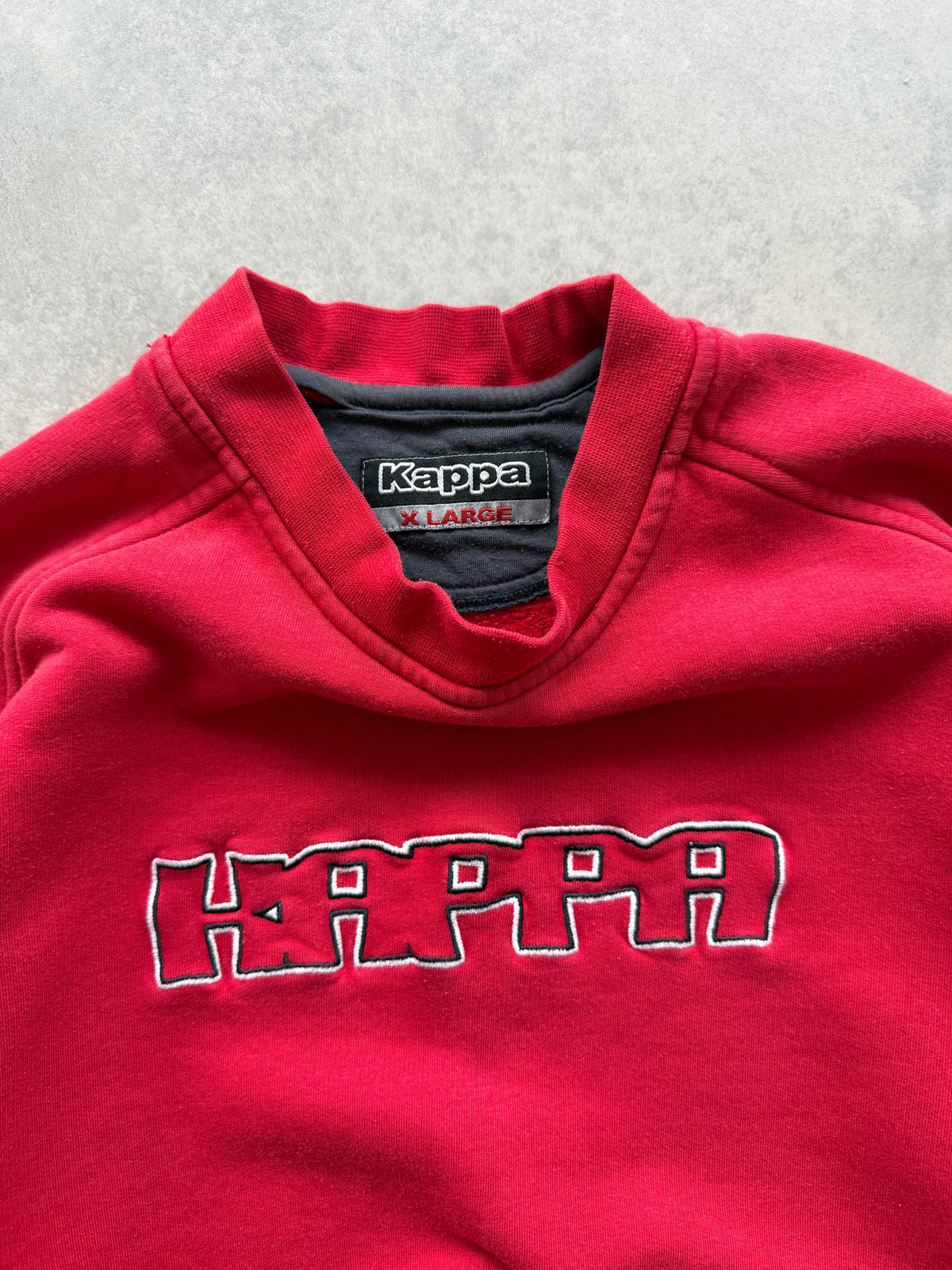 Kappa vintage muška crvena dukserica (XL)