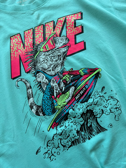 Nike muška tirkizno plava majica (L)