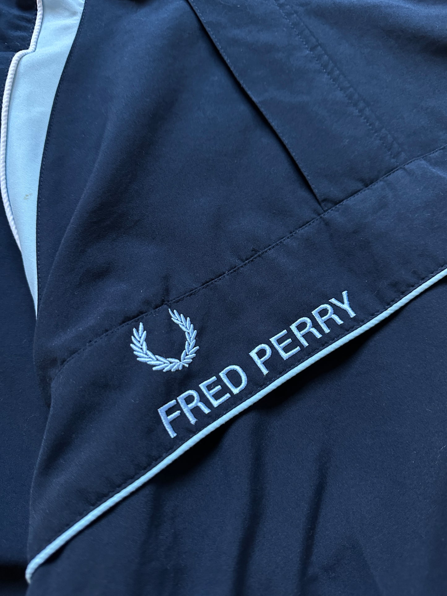 Fred Perry 1/3 zip muška šuškava dukserica (S)