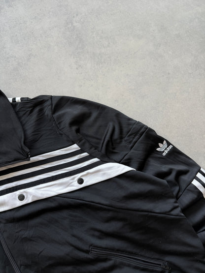 Adidas plus sized ženska crna dukserica (3XL)
