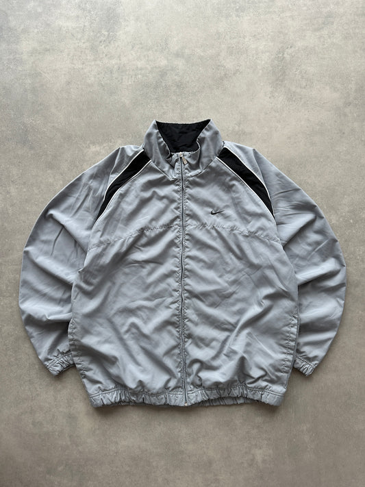 Nike vintage muška siva šuškava dukserica (L)