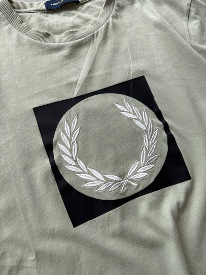 Fred Perry muška zelena majica (M)