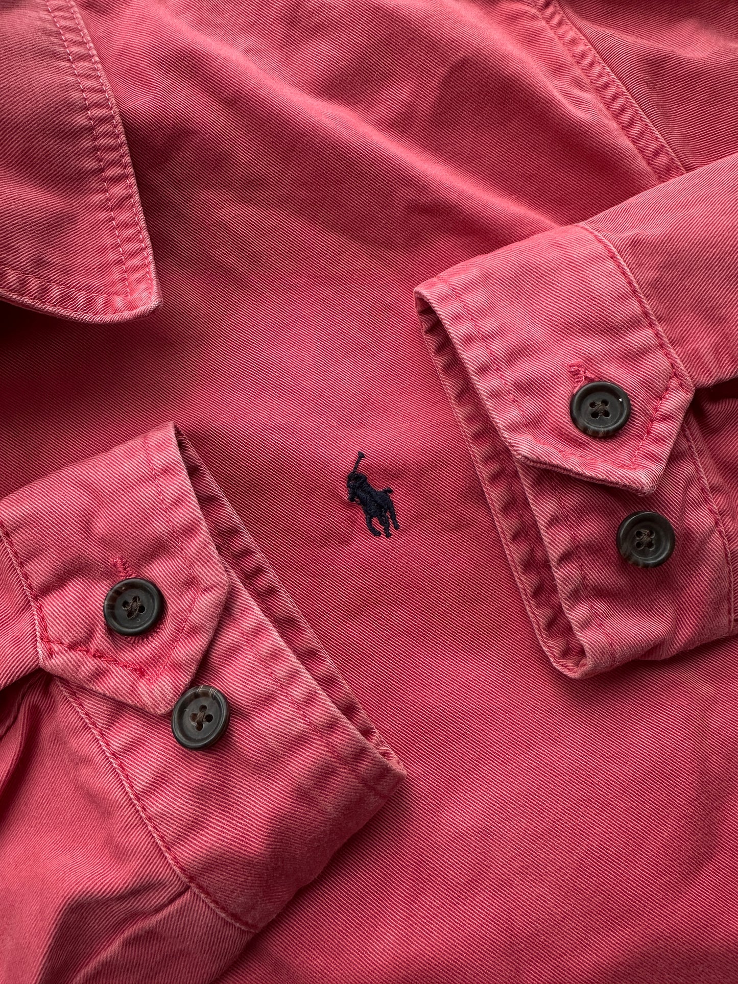 Polo by Ralph Lauren vintage muška roza harrington jakna (L)