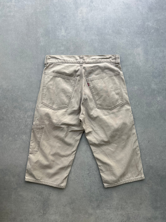 Levis 2000s muški dugi bež šorc (M)