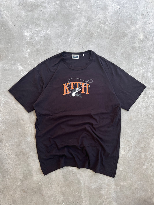 Kith Fish muška crna majica (XL)