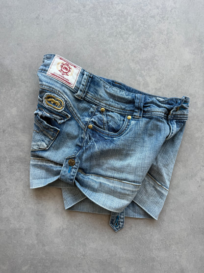 Ecko Red Denim Y2K ženski kratki šorc (M)