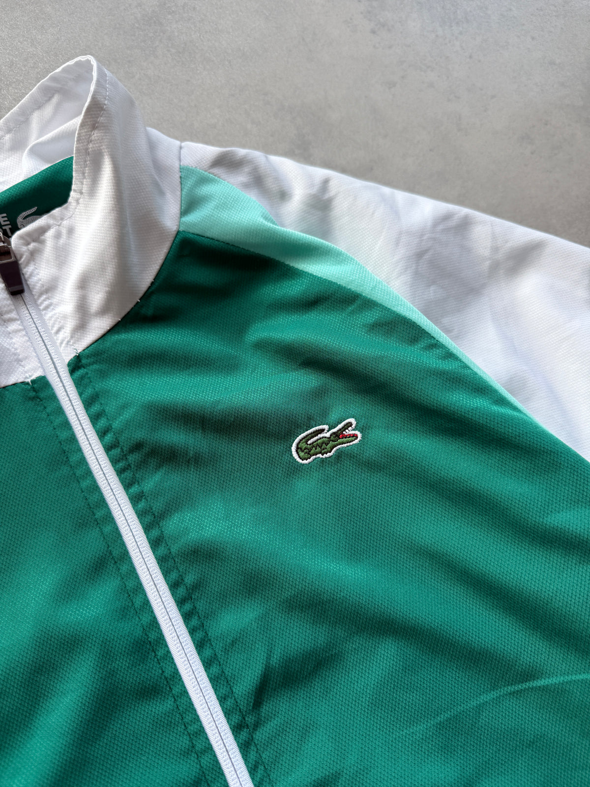 Lacoste muška zelena šuškava dukserica (L)
