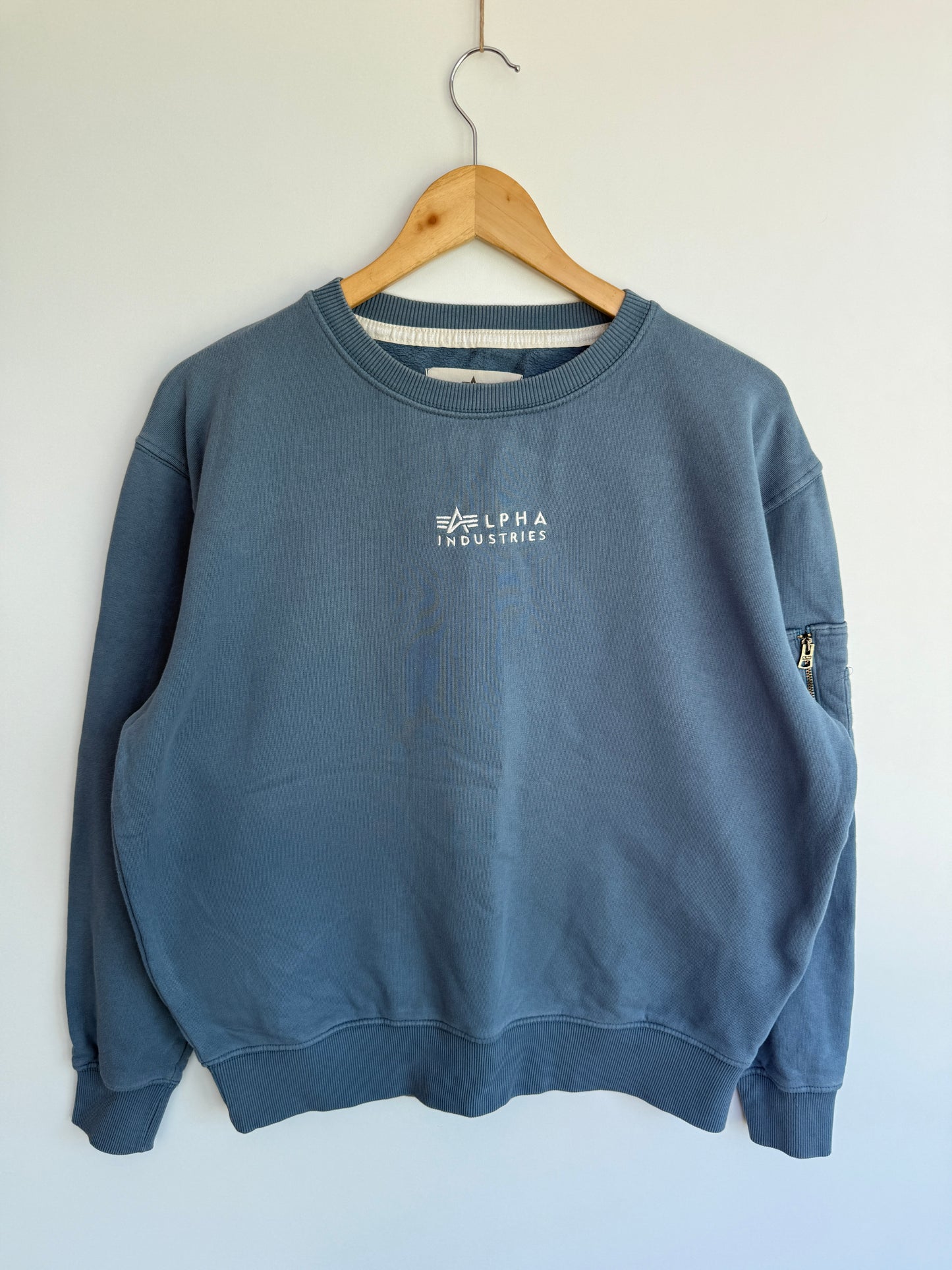 Alpha Industries muška plava dukserica (M)