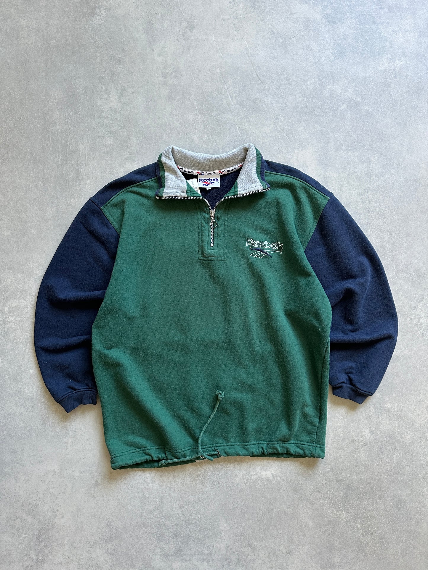 Reebok 1/4 zip vintage muška dukserica (S)