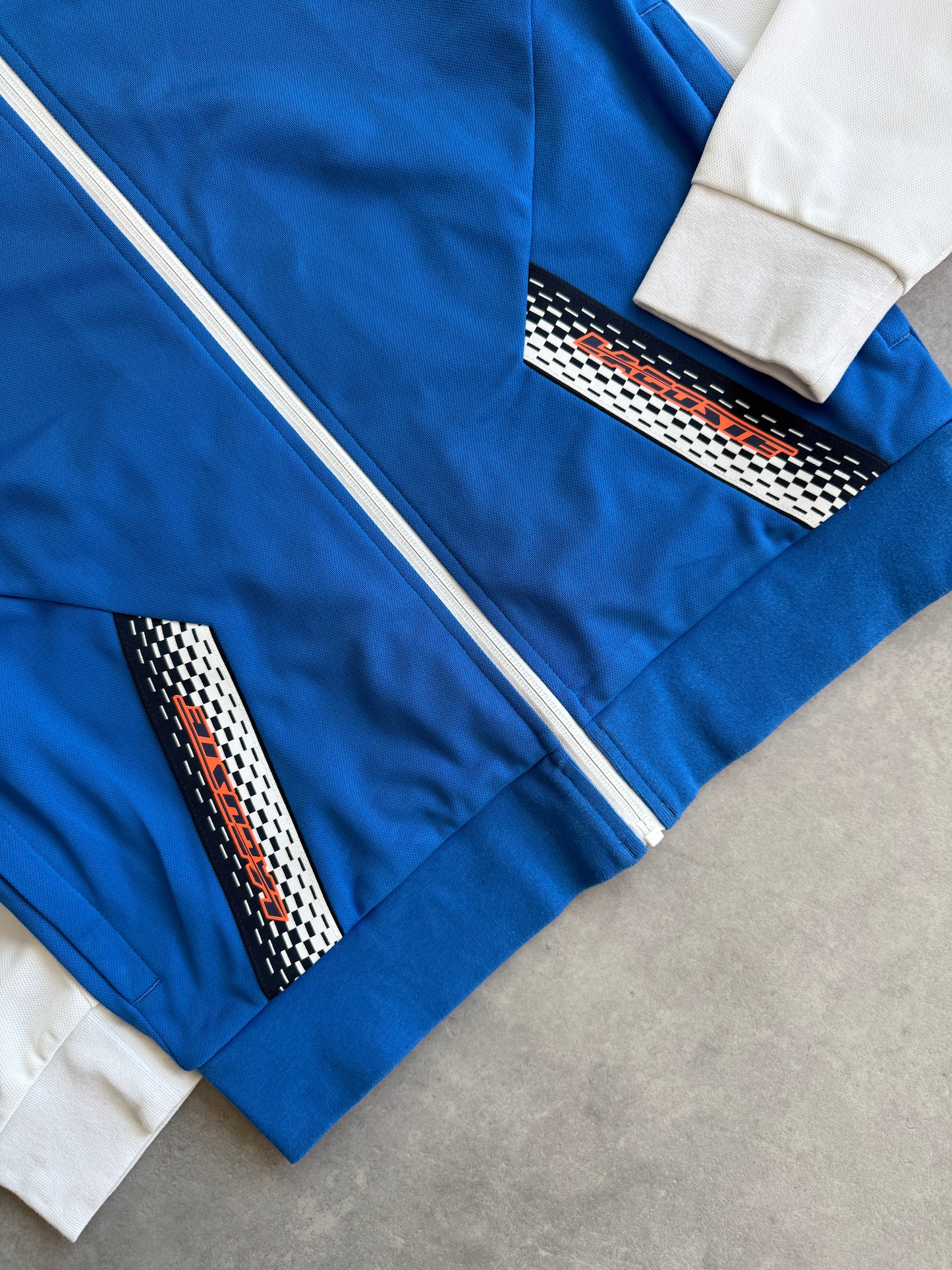 Lacoste muška plava zip up dukserica (S)